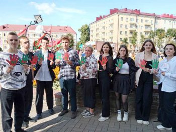 Участие в республиканской акции «Символ Единства 2023»