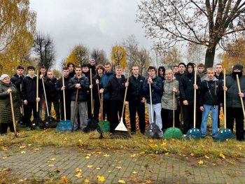 Участие в республиканском субботнике