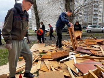 Республиканский субботник: вносим вклад в чистоту города