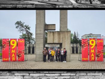 Торжественное возложение цветов на мемориальном комплексе «Лагерь смерти»